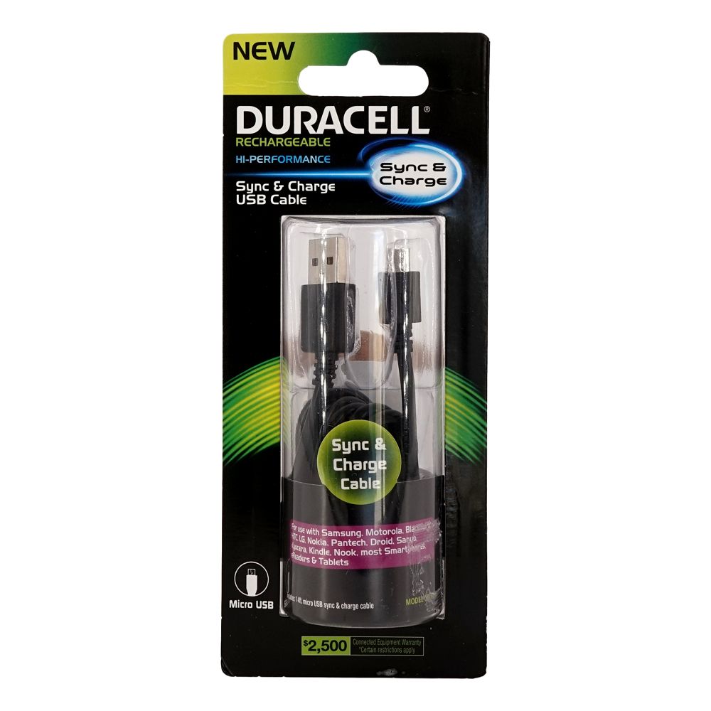 Duracell Sync and Charge Micro