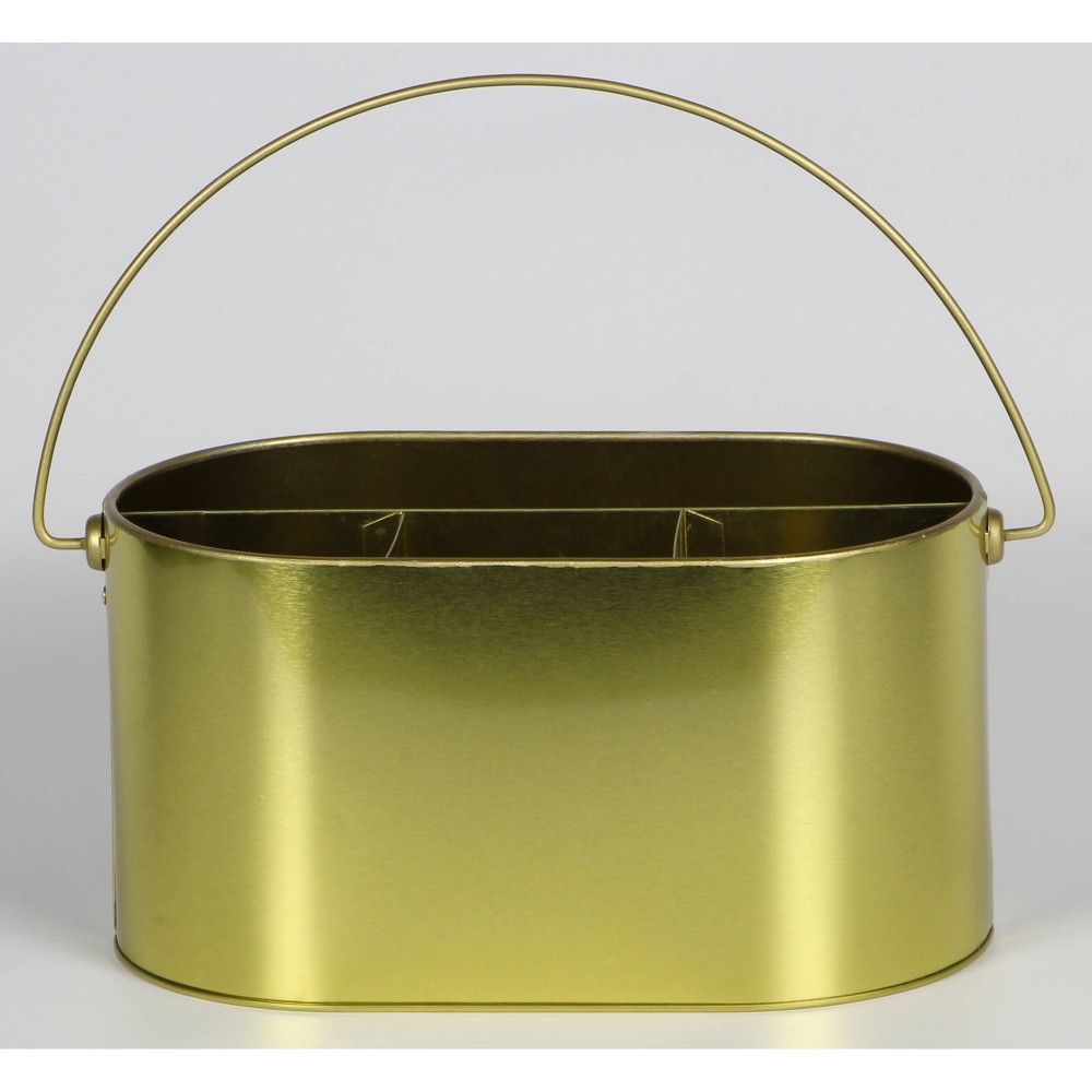 Utensil Caddy Gold Spritz™ LotsNThings!