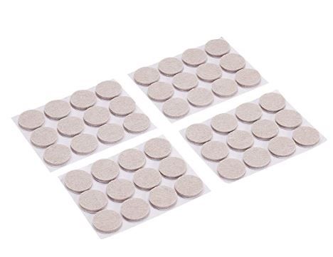 Round Felt Furniture Pads, Line-round