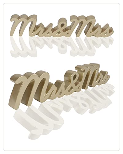 Signo de oro de la señora y la señora