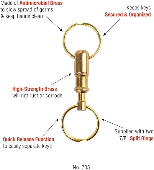 Quick Release Keychain