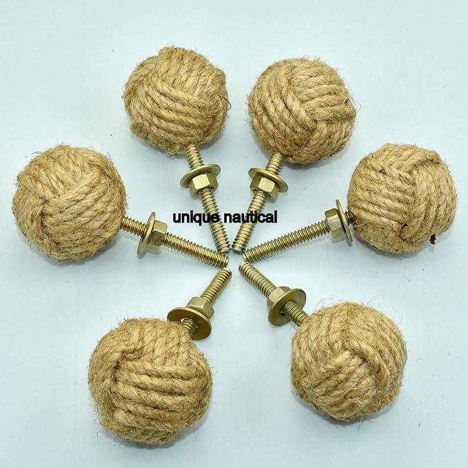 Rope Knot Drawer Pulls and Knobs LotsNThings!