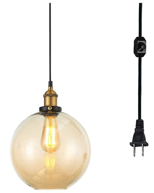 Modern Plug in Pendant Light Fi-Light Fixtur