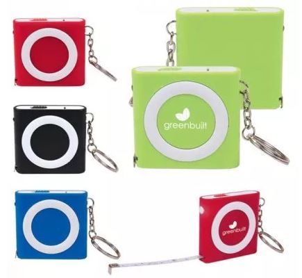 Luz de tecla de cinta métrica