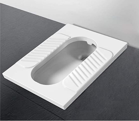 Squatting Toilet, Household Squ-toilet : 25x20x13.5"