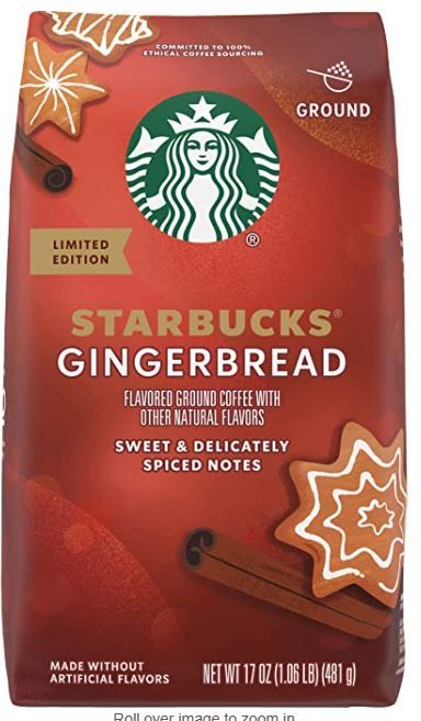 Café molido, café de jengibre: 17 oz