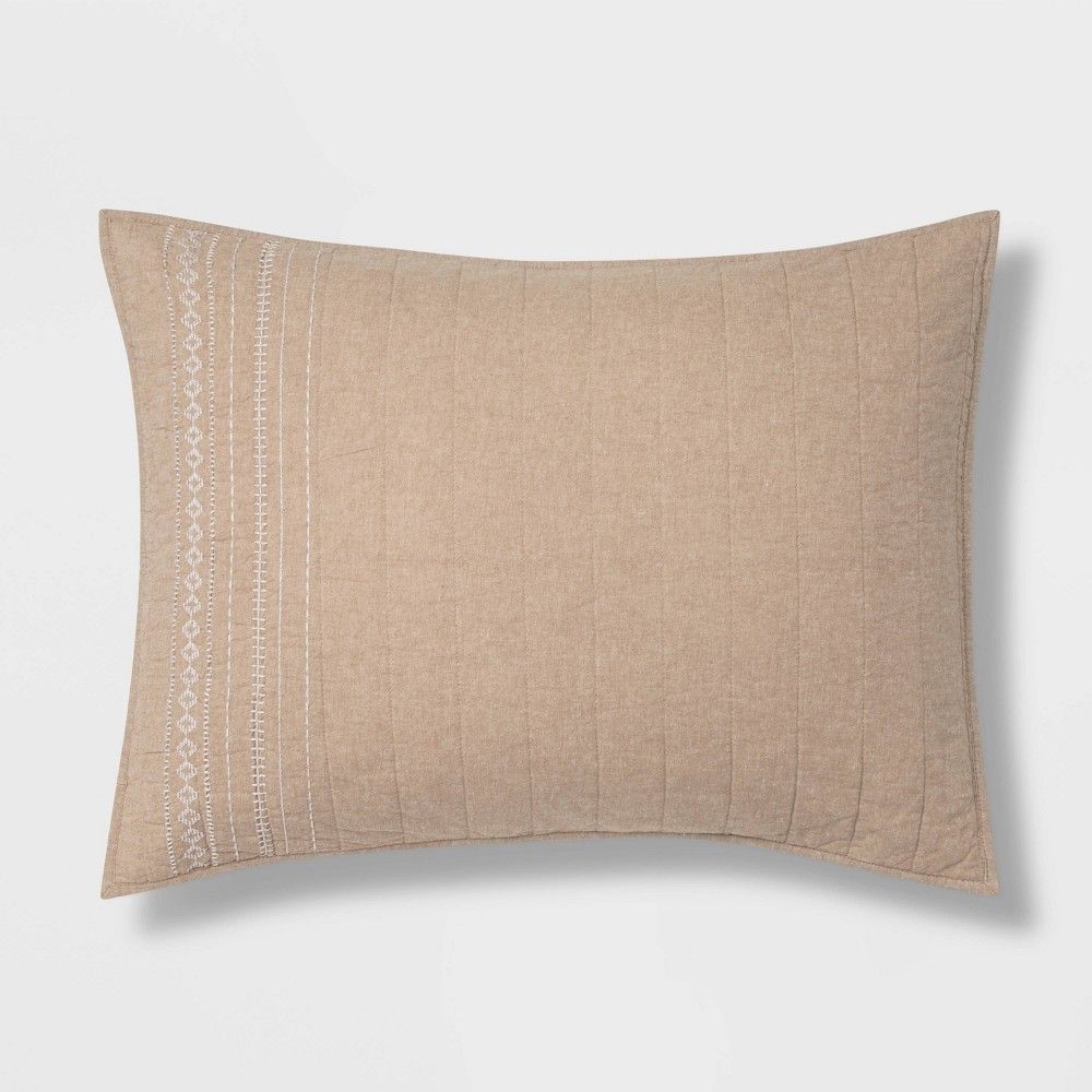 Funda de edredón bordada estándar