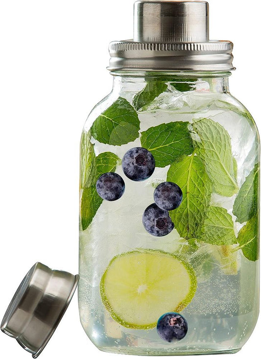 Coctelera Mason Jar con