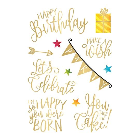 Cumpleaños de oro de 24 piezas Momenta