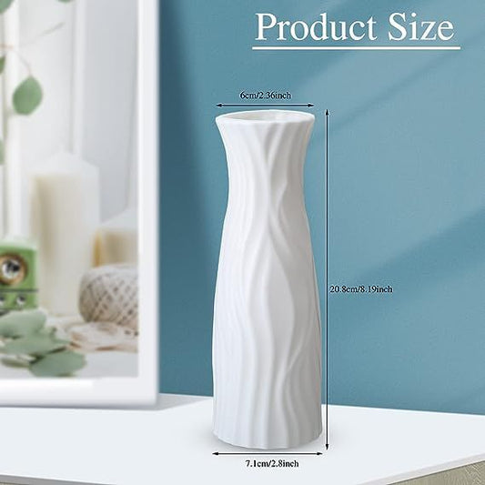 Plastic Flower Vase Ceramic Lo