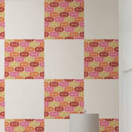 ¡Wallpops! Jonathan Adler Geo Ci-Deco: 13"x13"