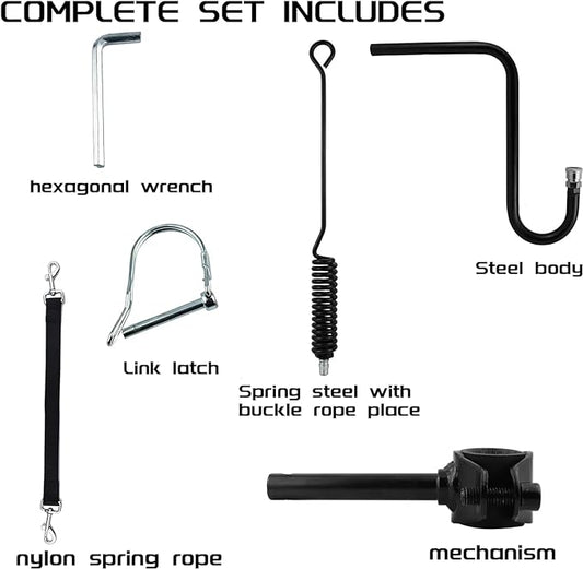 Correa para perros con manos libres para andar en bicicleta 