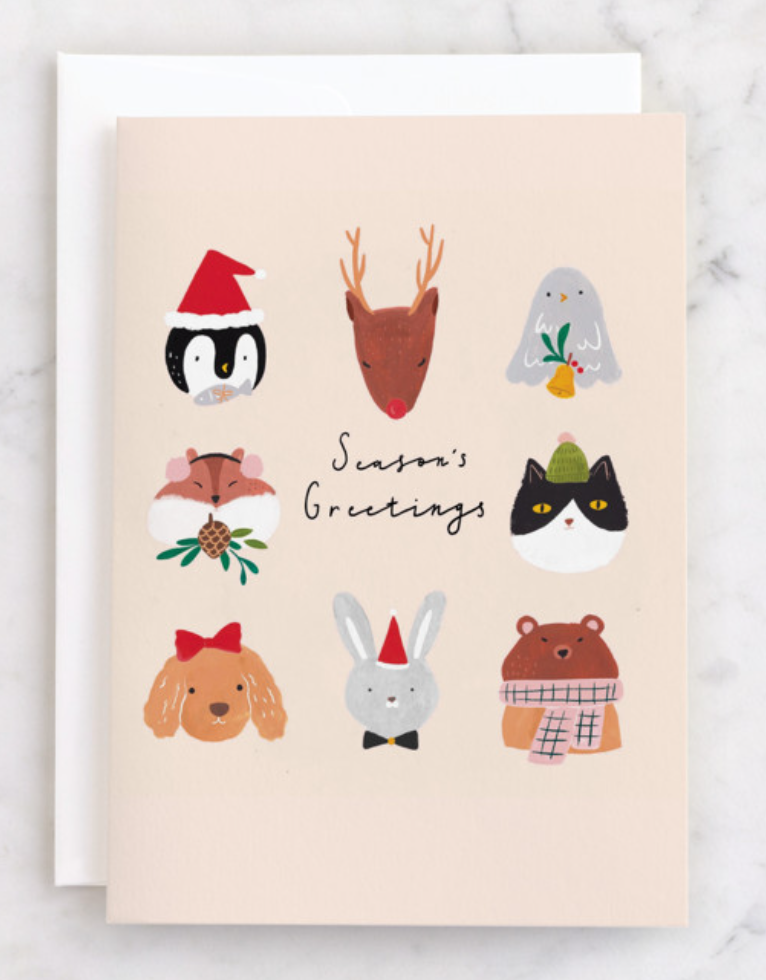 Assorted 4 PK Christmas Cards