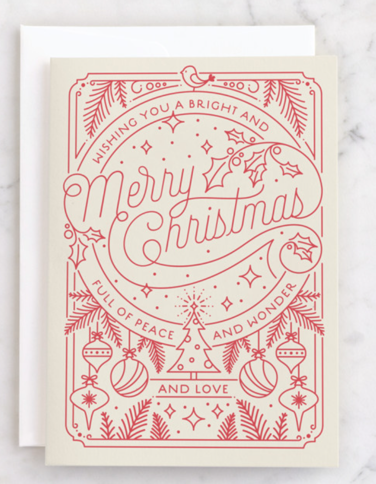 Assorted 4 PK Christmas Cards