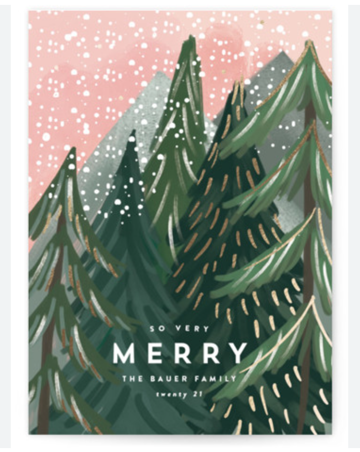 Assorted 4 PK Christmas Cards