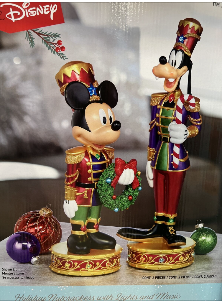 Disney Goofy and Mickey Nutcrackers LotsNThings!